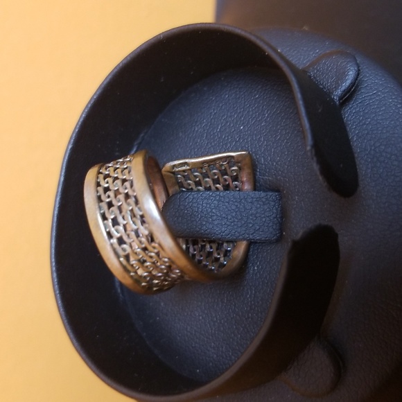 Rustic statement  ring COBRE - Picture 2 of 2